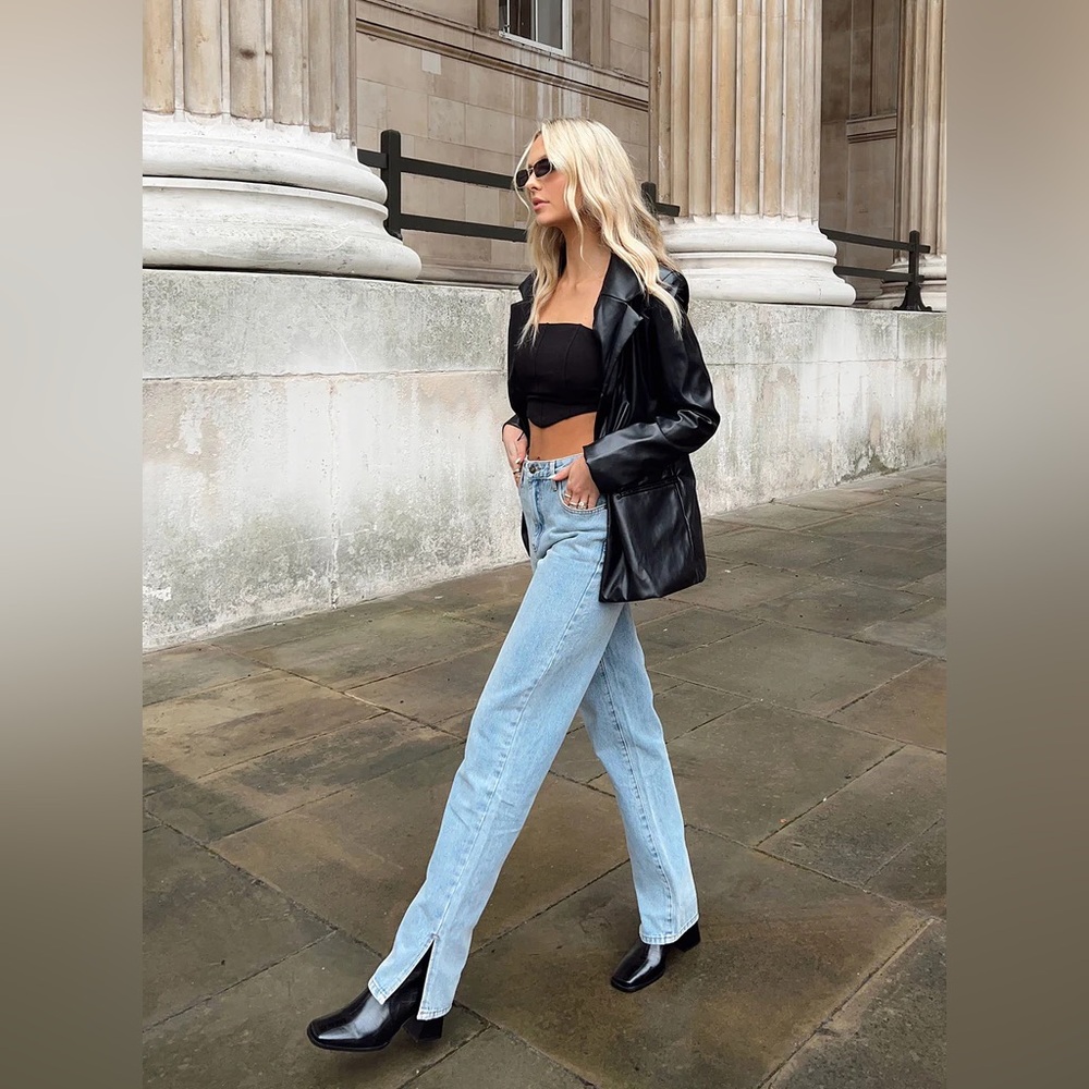 Princess Polly Alabama Split Jeans